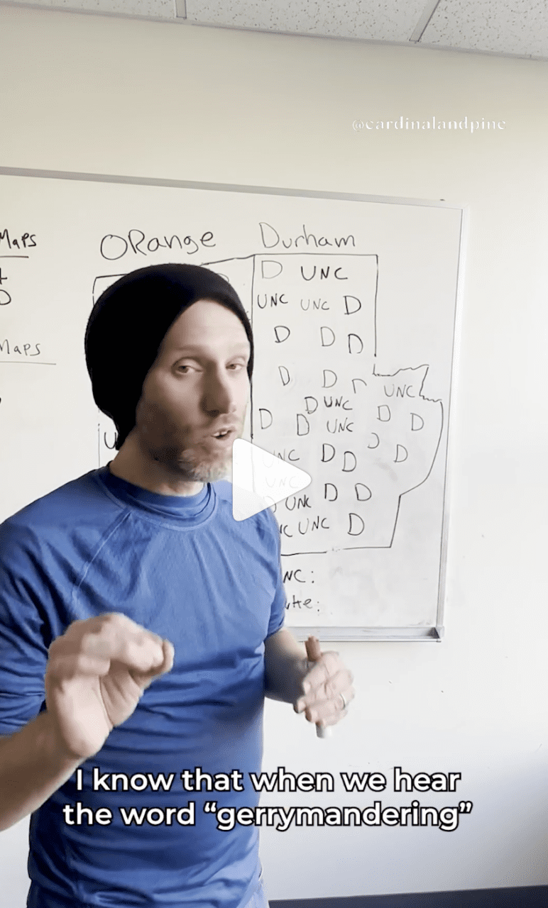 VIDEO: Gerrymandering: Duke vs. UNC